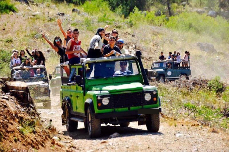 Kemer'de Jeep Safari Turu